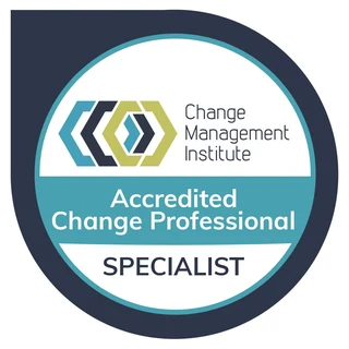 Badge CMI Accredited Change Professional, Specialist